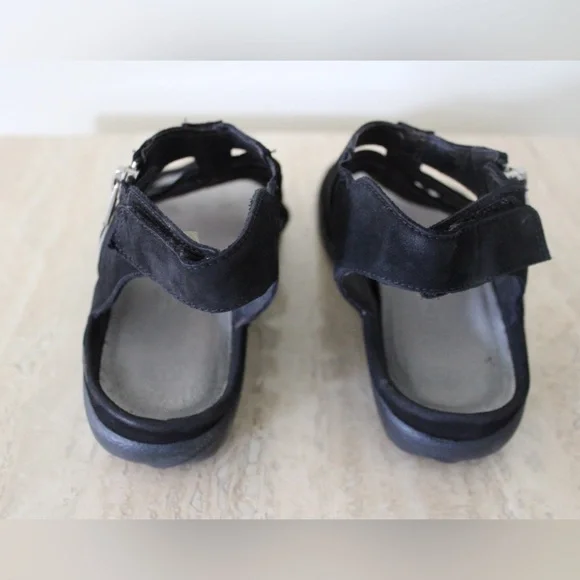 Naot Black Suede Gladiator Sandals - Picture 6 of 8